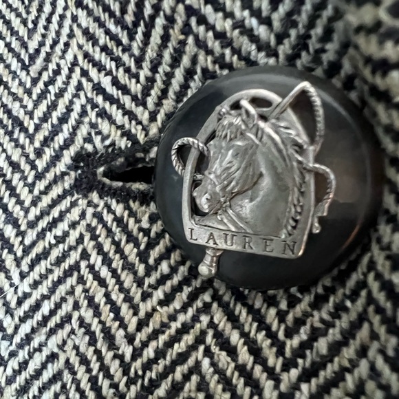 Lauren Ralph Lauren Silk Equestrian Blazer - Picture 5 of 6